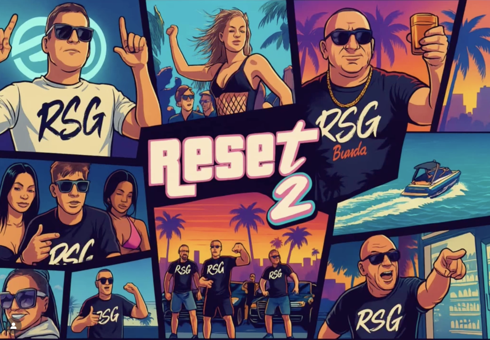 RESET 2 — winyl 12" czarny