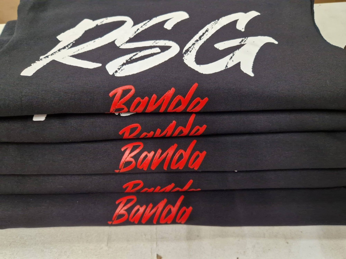 Koszulka RSG BANDA — czarna